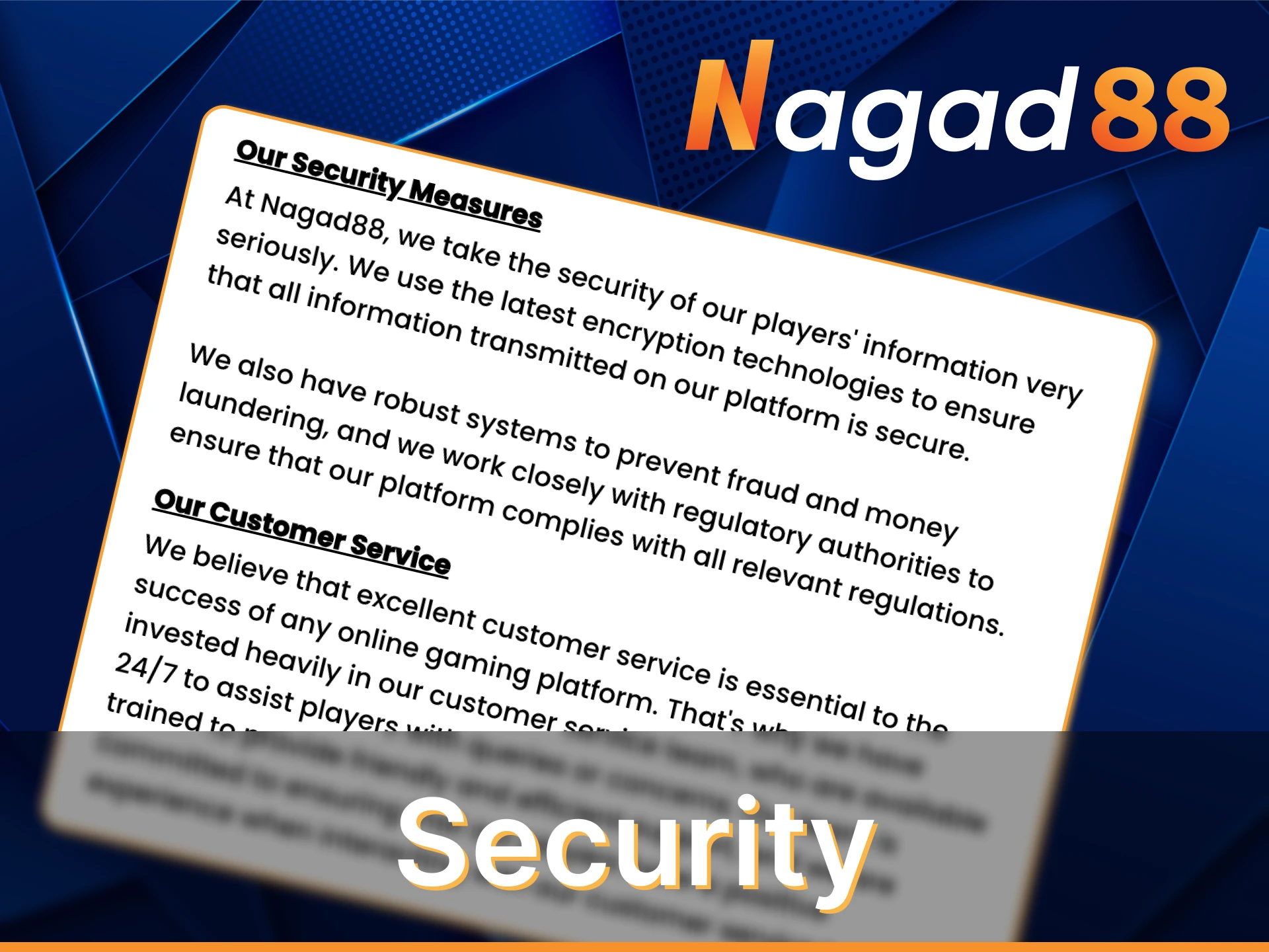 Nagad88 is secure for users.