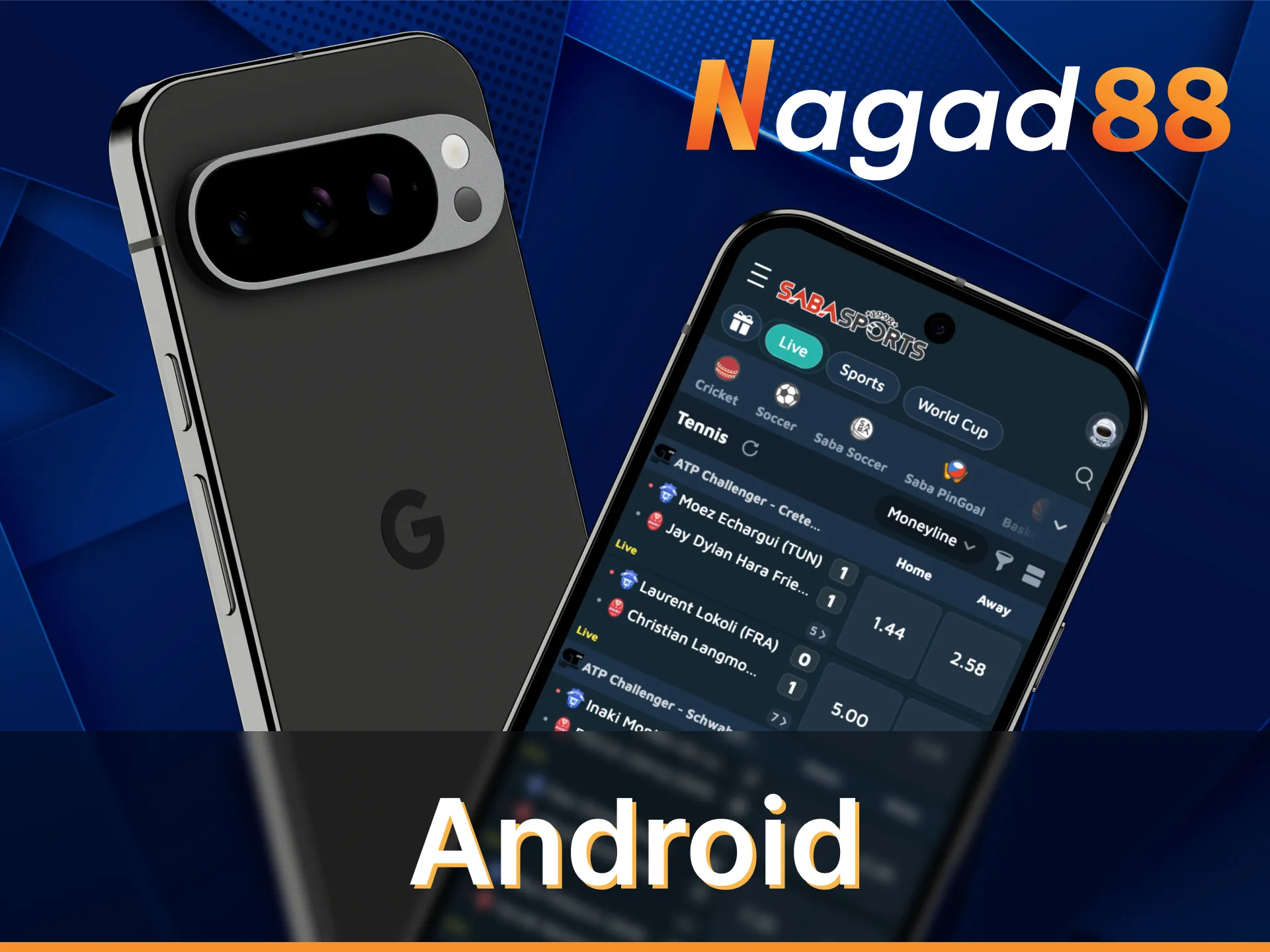 Download Nagad88 mobile application on Android.